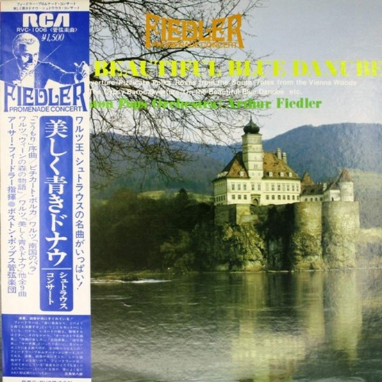 Пластинка Arthur Fiedler/ The Boston Pops Orchestra ‎ On The Beautiful Blue Danube